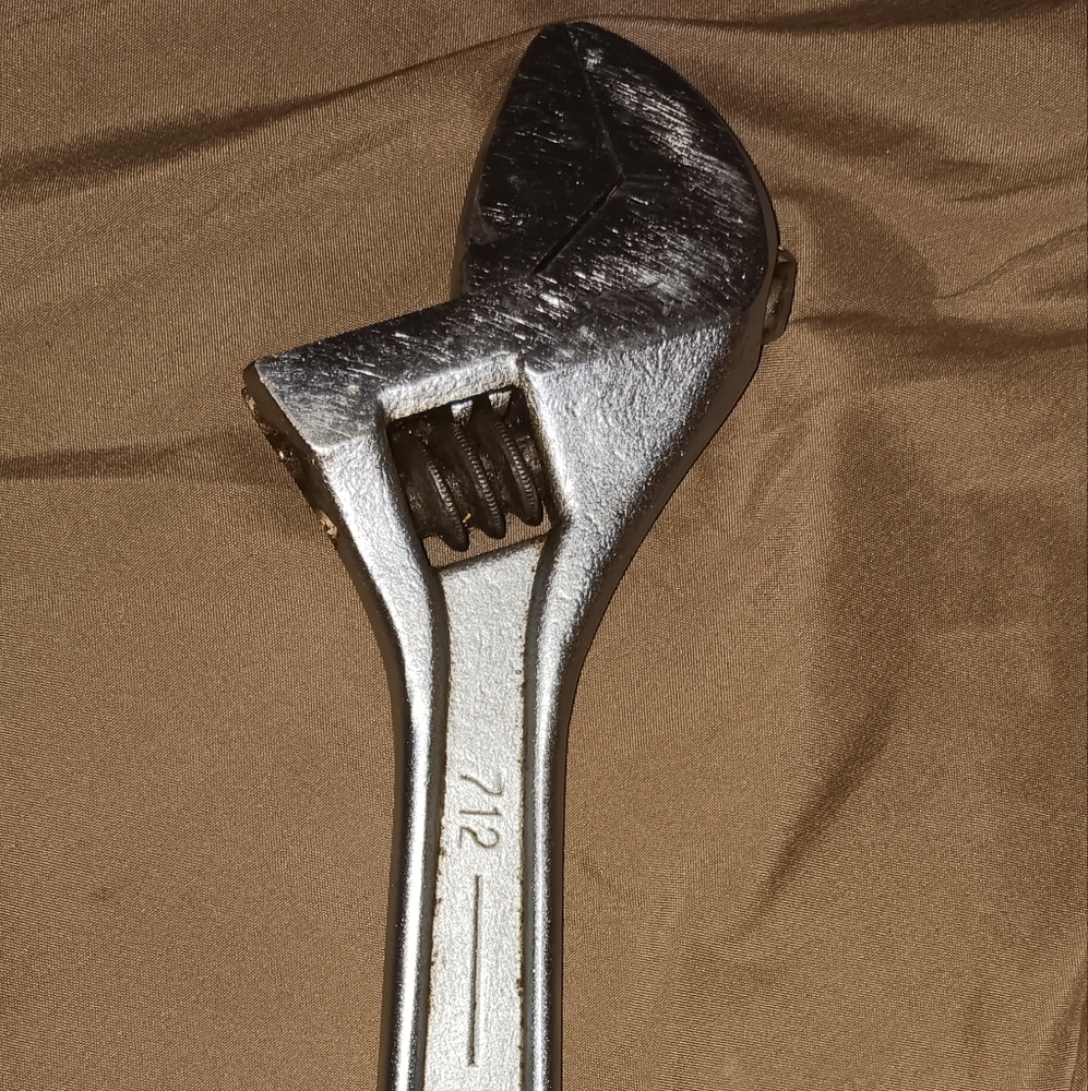 Ridgid 12 inch adjustable wrench